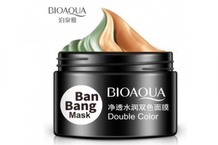 Двойная маска для ухода - очищение и матирование Т-зоны и подтяжка овала лица, BanBang Mask (50гр.+50гр.), BIOAQUA