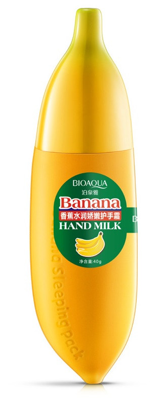 Питательный крем для рук с натуральным экстрактом банана (40 г.), BIOAQUA